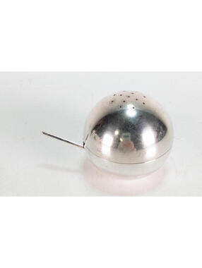 Vtg Napier MCM Orb Sphere Salt & Pepper Shakers Art Deco Mid Century Silverplate